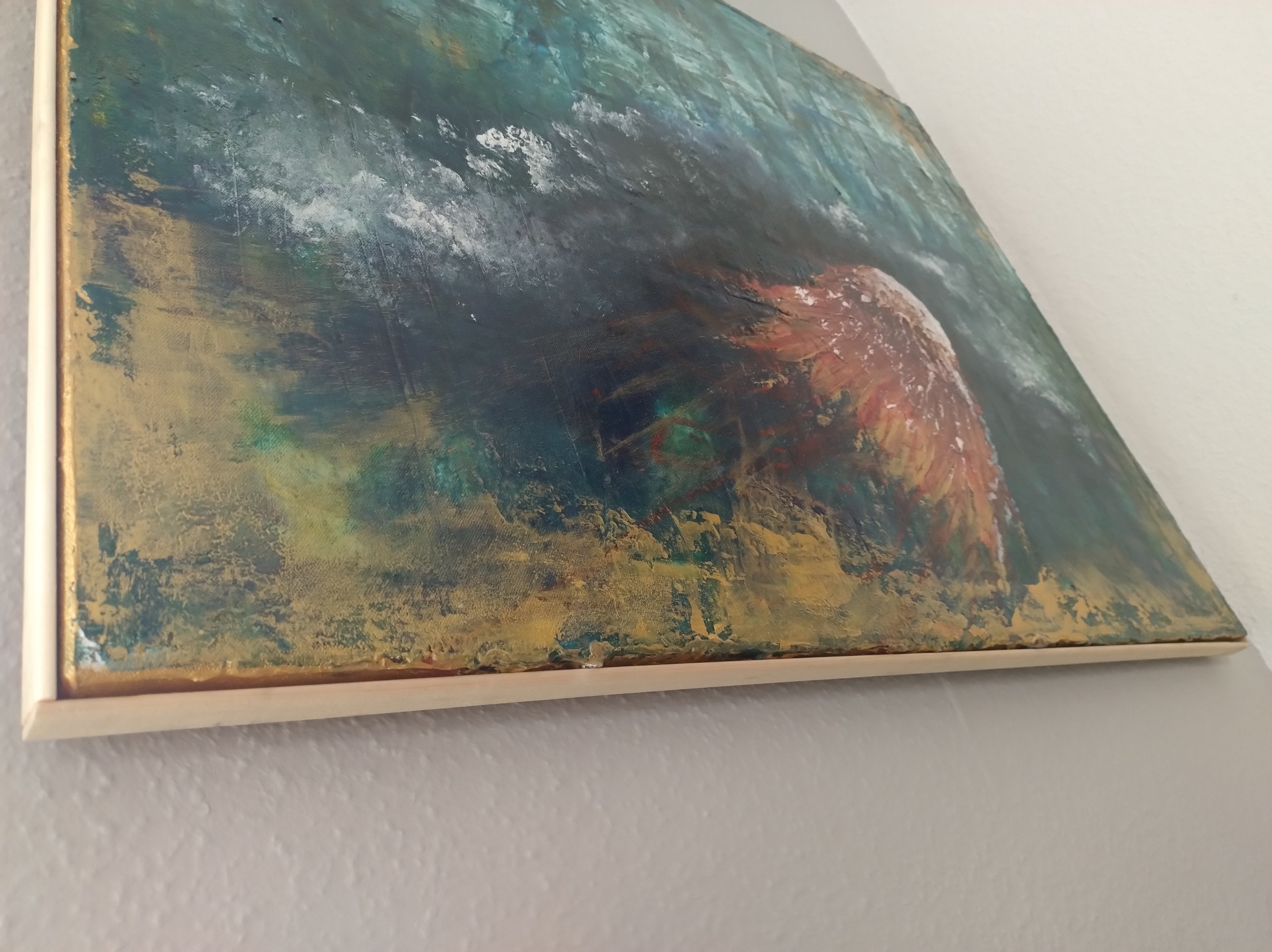 Unikat: Mehr Meer, 70 cm x 90 cm, Acryl auf Leinwand